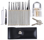 Transparent Practice Padlocks with 12pcs Lock Pick Kit AU ~$13.20 (US $9.99) Delivered @ Tmart