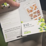 $10 off First Order with Uber Eats