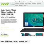 30% off Acer Switch 7 Black Edition - $2,099.30 (Was $2999) + Free Acer Carry Case & Free Shipping @ Acer Store Australia