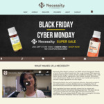 25% off Everything Sale Black Friday Sale @ Necessity