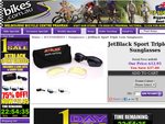 JetBlack Triple Lens Sport Sunglasses - Now Only $12.95 - Save 74%