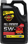 Penrite Full Synthetic Engine Oil 6L 5W-30, 10W-40 & 5L 5W-40 $38.99 @ Supercheap Auto