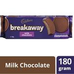Cadbury Breakaway Milk Chocolate/ Hazelnut 180g Biscuit $1.75 (Save $1.75) @ Coles