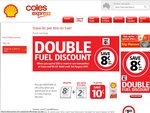 Coles & Bilo - Spend $30 or More and Receive 8c/L Fuel Discount Voucher for ColesExpress