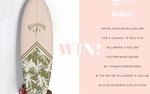 Win a Kollab x Billabong Surfboard & Kollab Collection Pack Worth $1,500 from Billabong