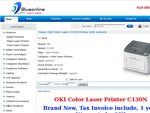 OKI C130N Color Laser Network Printer $159 Free Shipping