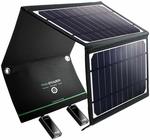 RAVPower Solar Charger 16W Solar Panel with Dual USB Port Waterproof Foldable $49.99 Delivered (Was $76.99) @ Sunvalley AmazonAU