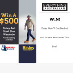 Win A $500 Bisley and Steel Blue Wardrobe with Everything Australian