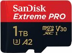 SanDisk Extreme Pro microSDXC Memory Card 1TB $345 Delivered @ Amazon AU