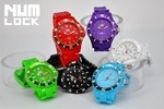 $25 Trendy NUMLOCK Watch with Choice of Six Colours Plus Delivery Nationwide ($80 Value)