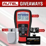 Win a $100 AMAZON Gift Card & Autel OBD2 Scanner from Autel