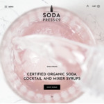 $10 off Voucher (Free Delivery* with $50+ Spend) @ Soda Press Co