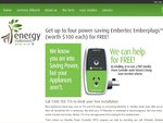Get up to Four Power-Saving Embertec Emberplugs™ (Worth $100 Each) for FREE! ***Victoria ONLY***