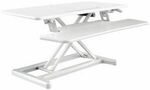 Matrix Sit Stand Desk Large White $199 (Was $229) + Delivery ($0 C&C) @ Officeworks