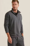 Wes Halfzip Cotton Sweat $29 (2 Colours Available, 81% off) + $10 Delivery ($0 C&C) @ Sportscraft