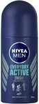 NIVEA MEN Everyday Active Fresh/Cool Kick Roll On $1.99 ($1.79 S&S) + Delivery ($0 with Prime/ $39 Spend) @ Amazon AU