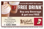 Buy One Get One FREE (Drink) at Michels Patisserie Gungahlin, ACT
