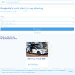 Amex Offers: $50 off with $300 Min Spend @ evee.com.au (Tesla & Electric Car Rental / Sharing)