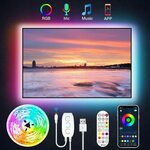 JESLED 3m USB Bluetooth LED TV Backlight with IR Remote $12.59 + Delivery ($0 with Prime/ $39 Spend) @ JESLED via Amazon AU