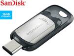SanDisk Ultra 16GB USB Type-C Flash Drive $3.30 + Delivery @ Catch
