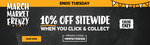 10% off C&C Online Orders Sitewide @ First Choice Liquor
