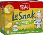 Uncle Tobys Le Snak Cheddar Cheese Dip & Crackers 6 Pack $2 ($1.80 S&S, Min Qty: 3) + Delivery ($0 Prime/ $39 Spend) @ Amazon AU