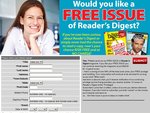 1 FREE Issue of Readers Digest
