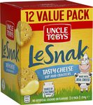 Uncle Tobys Le Snak Cheddar Cheese Dip & Crackers 12 Pack $4.32 ($3.89 S&S) + Delivery ($0 with Prime/ $39 Spend) @ Amazon AU