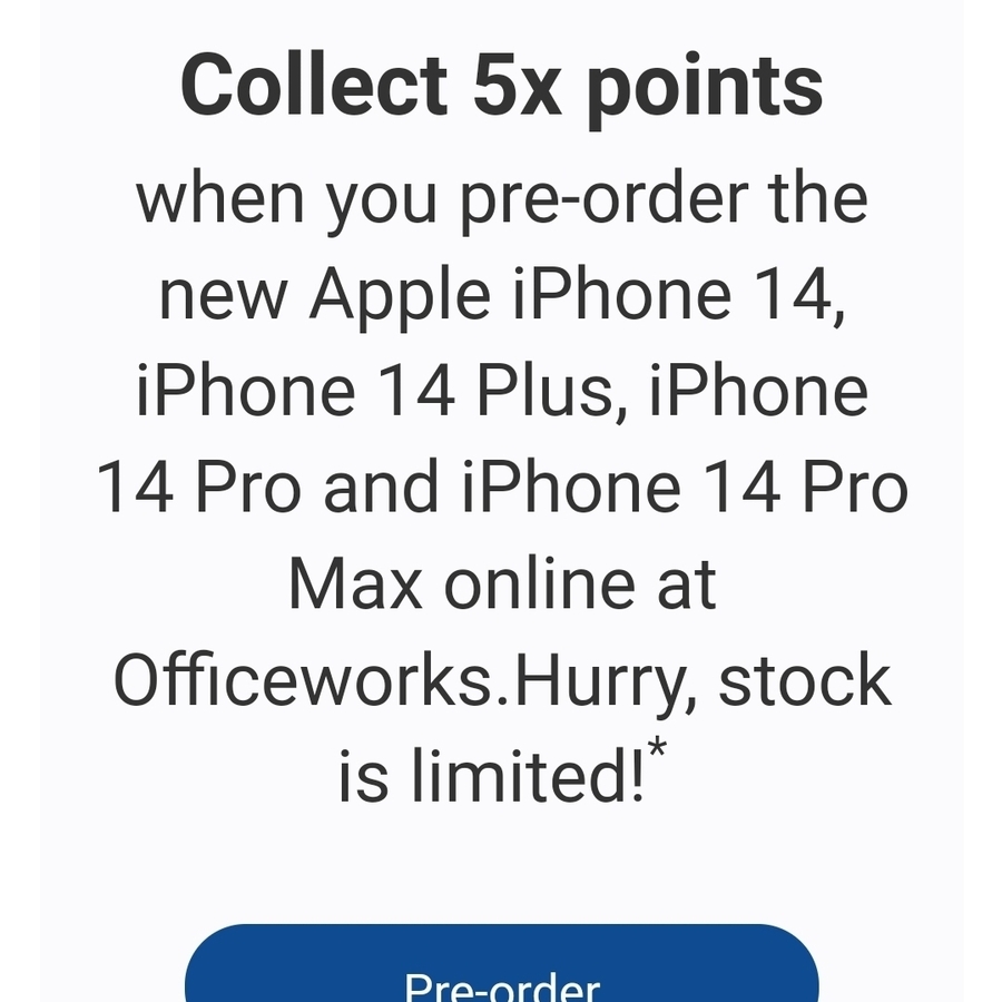 iphone 14 plus officeworks