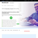 Bitdefender Total Security - 5 Devices 1 Year A$18.65 @ Bitdefender