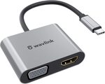 [Prime] WAVLINK USB C to HDMI VGA Adapter $16.99 (Was $29.89) Delivered @ Wavlink-RC Amazon AU