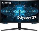 Samsung Odyssey G7 27" 1440p 240hz Curved Gaming Monitor $799 (Was $989) + Delivery ($0 WA C&C) @ PLE