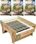 CASUSGRILL Disposable Bamboo Charcoal BBQ 3 Pack $24.90 + Delivery ($0 with Prime/ $39 Spend) @ Soodox Amazon AU