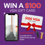 Win 1 of 2 $100 Visa Gift Cards from Fantom Hardware