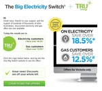 (VIC) Electricity Save over 18.5% Gas Save over 12.5% (OneBigSwitch + TruEnergy)