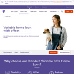 Variable Rate Home Loan 5.44% p.a. (CR 5.82%) with Offset Upto 70% LVR @ Bank of Melbourne & St George