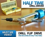 AMAZING Half Time Drill Driver $14.95+ $6.95