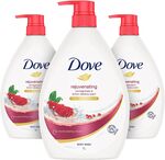 [Prime] Dove Body Wash Moisturising (3 x 1L) $20.99 ($18.89 S&S) Delivered @ Amazon AU