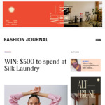 Win a $500 Silk Laundry Voucher from Fashion Journal