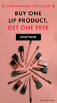 Buy 1 Lip Product, Get One Free + $25 Delivery ($0 over $90 Spend) @ Huda Beauty