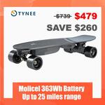 Tynee Electric Skateboards: Mini 2 Belt Drive US$514.00 (~A$822), Tynee Ultra US$524.00 (~A$838) Delivered @ Tynee Board