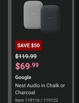 Google Nest Audio $69.99 @ Costco (Membership Required)