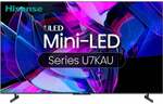 Hisense 75" Series U7KAU ULED Mini-LED 4K TV + Bonus $200 Gift Card - $1799 Delivered @ Powerland