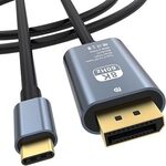 Arshcea 8K USB C to DisplayPort Cable 2m, USB Type C to DP Cable $16.44 Delivered @ Arshcea via Amazon