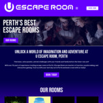 [WA] 25% off Escape Room Games (on Feb 16th), Minimum 2 Persons @ U Escape Room, Perth (Belmont)
