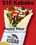 [VIC] $10 Kebabs Tuesdays 5:30pm to 7pm at Uncles Kebab (Ravenhall)