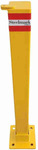 90mm Foldable Bollard, 1000mm High, Padlockable, Safety Yellow $173.80 (Was $227.70) + Delivery @ Steelmark