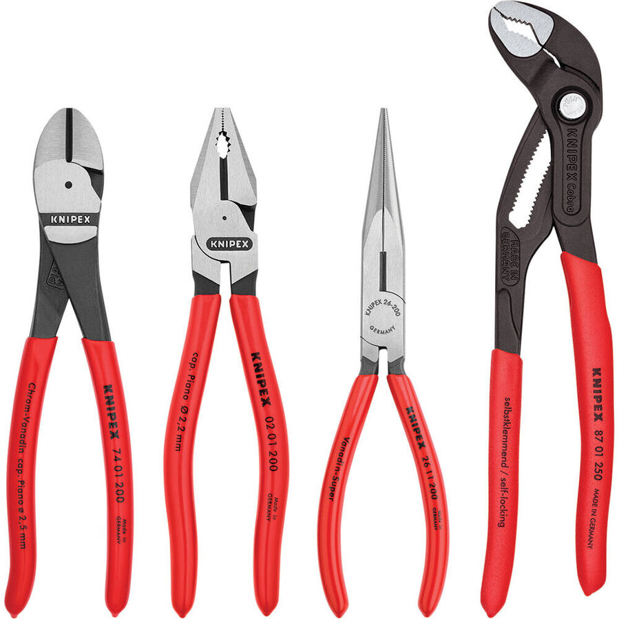 Knipex Heavy Duty Plier Set 4 Piece 139 Delivered 0 C C in