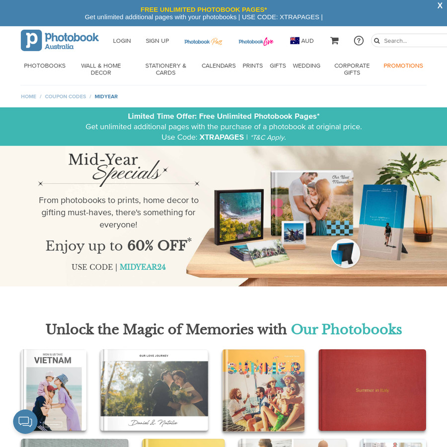 Unlimited Additional Pages for Photobooks from $43.95 + Shipping From ...