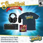 Win a Logitech G Pro X Peripheral Bundle, Copy of SteamWorld Heist (PC) and SteamWorld Heist II T-Shirt from Thunderful Games